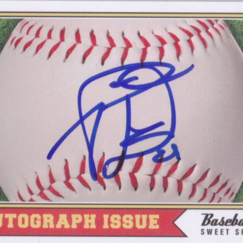 Parker Dunshee signed signature card