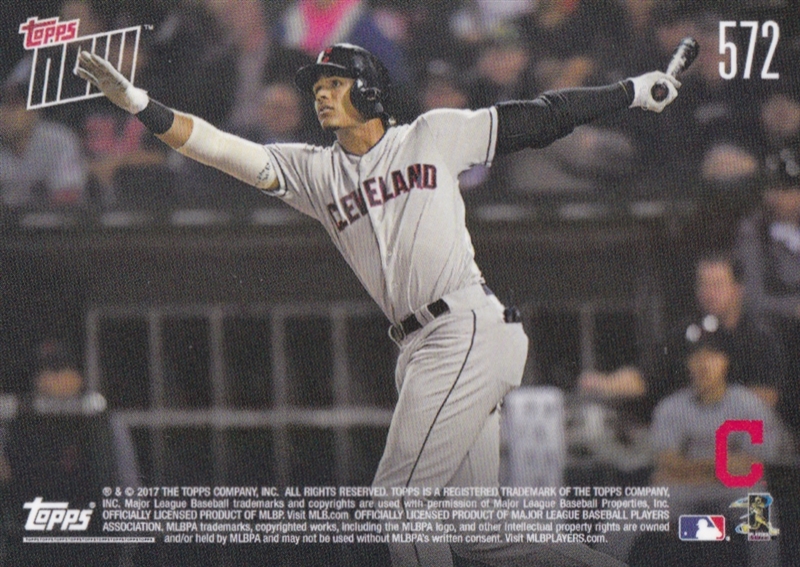 Topps Now Cleveland Indians