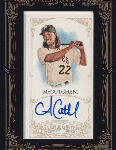 Andrew McCutchen 2012 Allen and Ginter