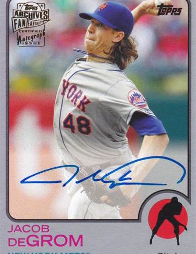 2018 Topps Archives Jacob deGrom
