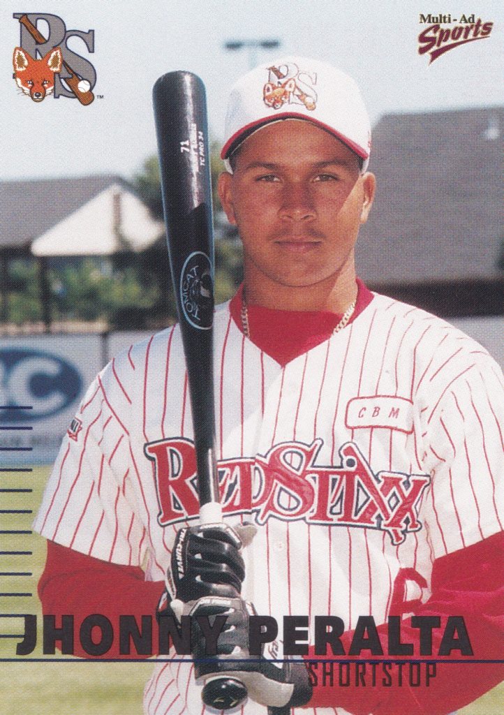 2000 Multi-Ad Columbus Redstixx Jhonny Peralta #16
