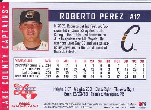 2010 Lake County Roberto Perez (b)