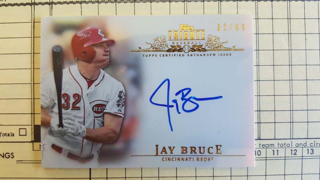 2013 Topps Tribute Jay Bruce