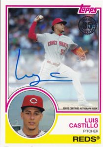 Luis Castillo 2018 Topps 35th Anniversary