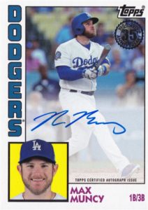Max Muncy 2019 Topps 35th Anniversary