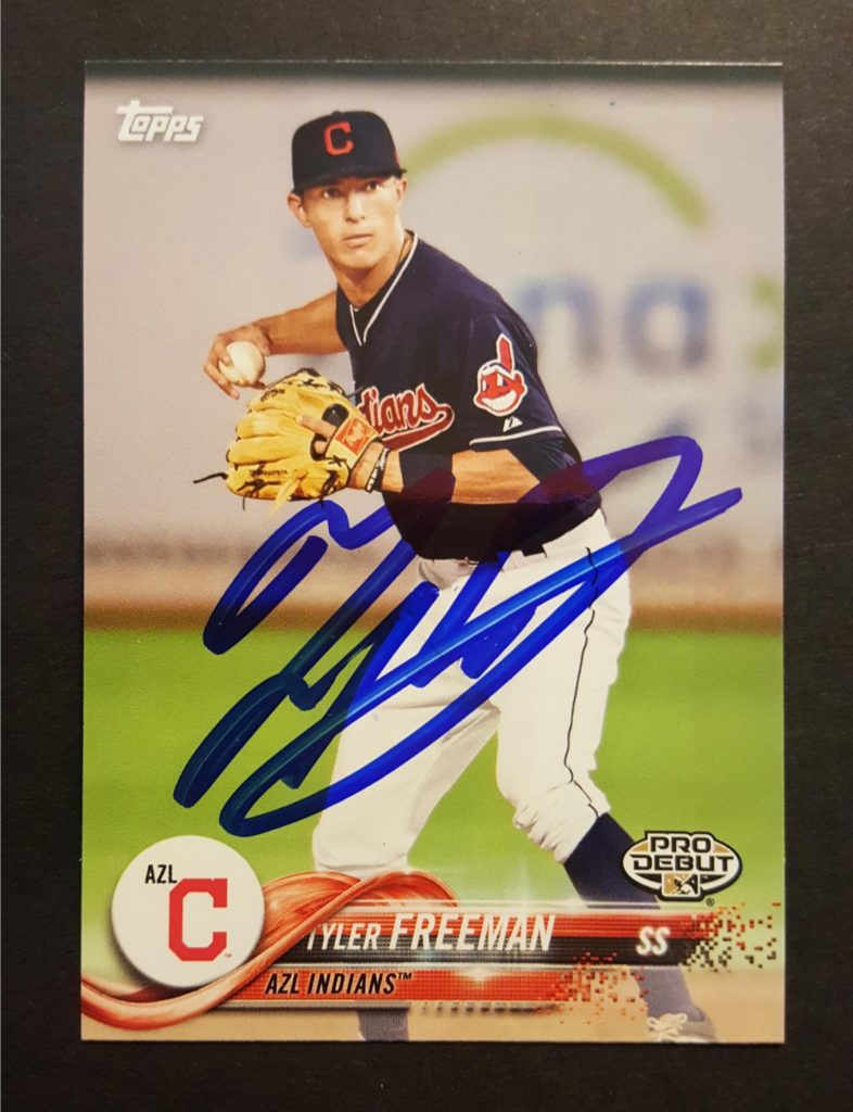 2018 Topps Pro Debut Tyler Freeman