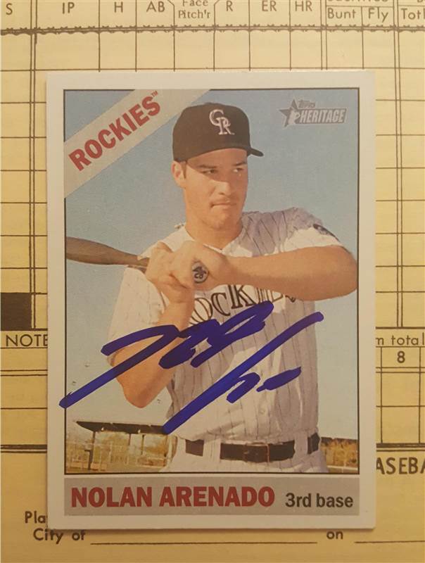 Nolan Arenado 2015 Heritage