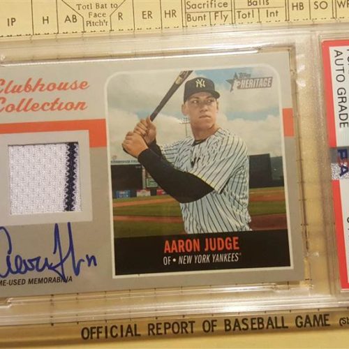 2019 Topps Heritage Aaron Judge