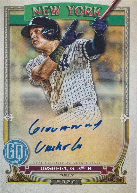 2020 Gypsy Queen Gio Urshela