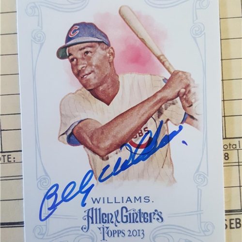 Billy Williams signed Ginter