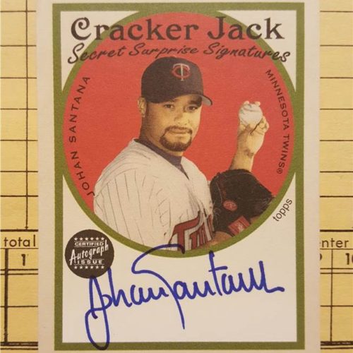 Johan Santana 2004 Cracker Jack