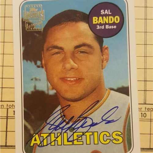 Sal Bando Topps Archives