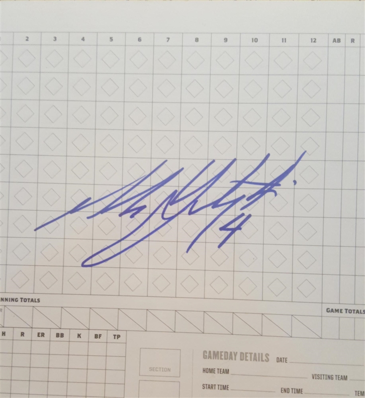 Mike Yastrzemski Scorecard