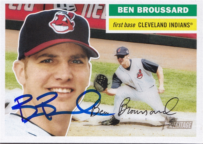 2005 Topps Heritage Ben Broussard