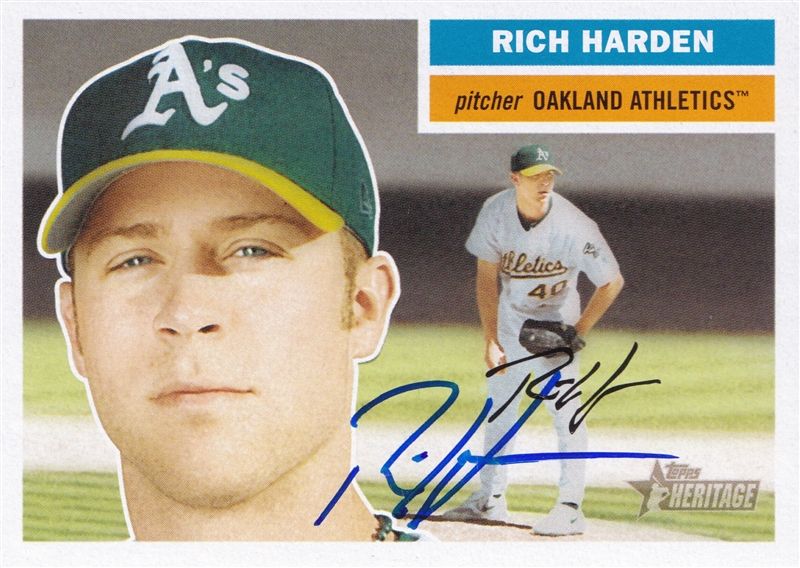 2005 Topps Heritage Rich Harden