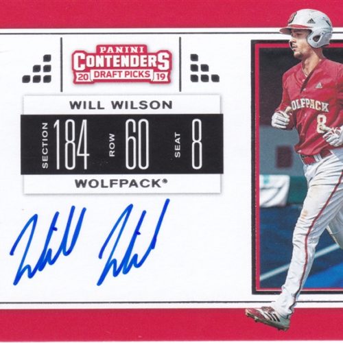 2019 Panini Contenders Will Wilson