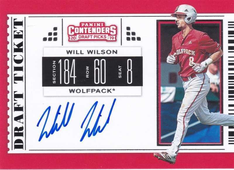 2019 Panini Contenders Will Wilson