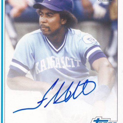 2013 Topps Archives Frank White Fan Favorites