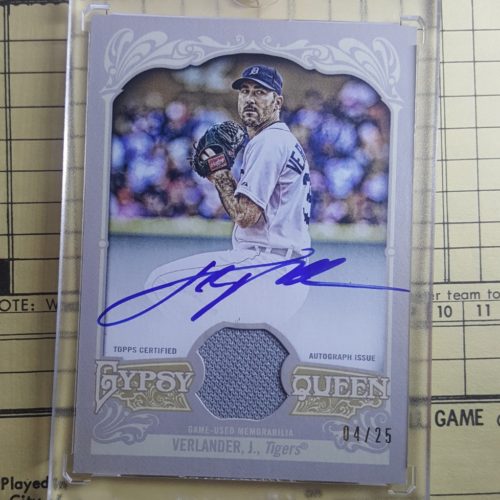 2012 Gypsy Queen Justin Verlander