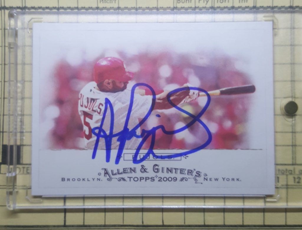 2009 Ginter Albert Pujols