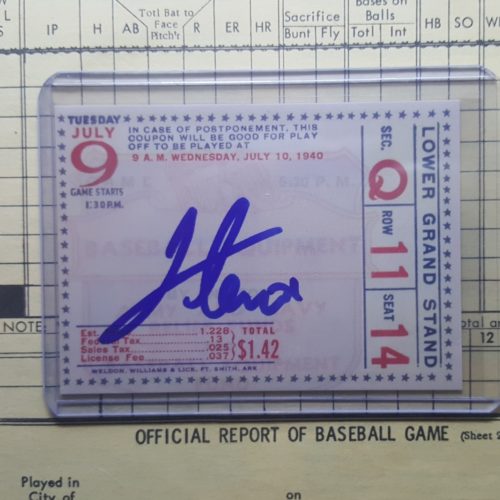 Jose Tena, Cleveland Baseball