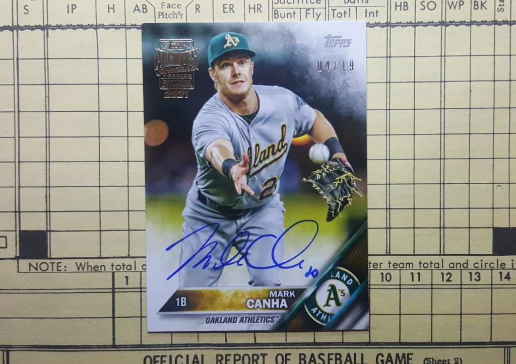2021 Topps Archives Mark Canha