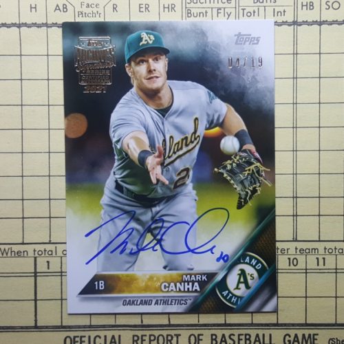 2021 Topps Archives Mark Canha