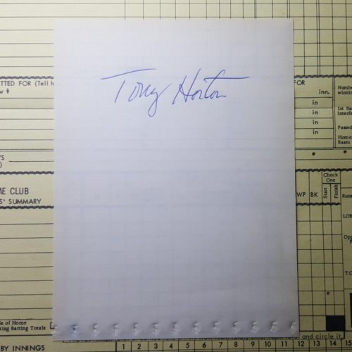 Tony Horton, Cleveland Indians