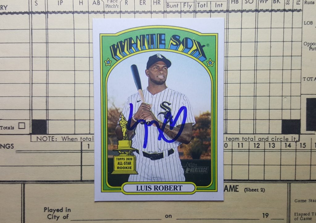 2021 Topps Heritage Luis Robert