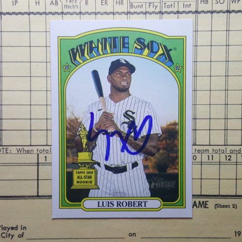 2021 Topps Heritage Luis Robert