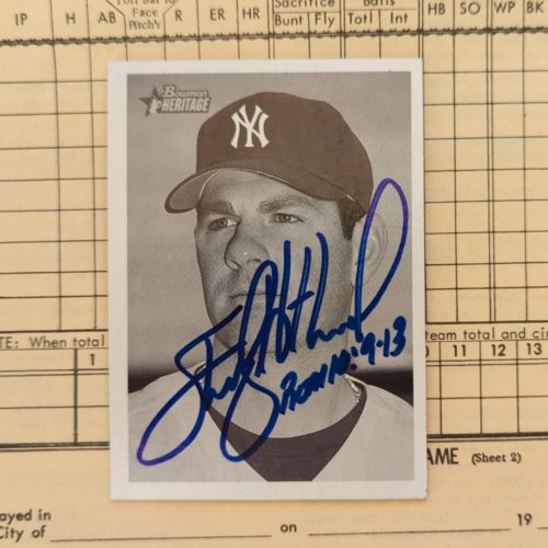 2001 Bowman Heritage Sterling Hitchcock