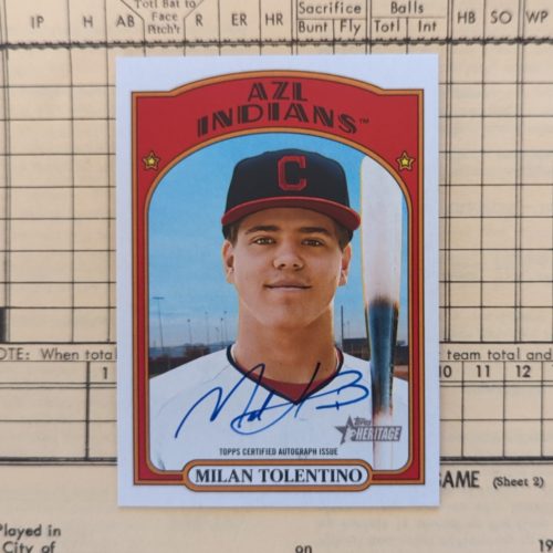 Milan Tolentino, ss, Cleveland Gaurdians