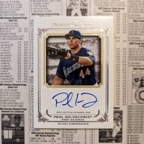 2013 Topps Museum Collection Archival /399 Paul Goldschmidt