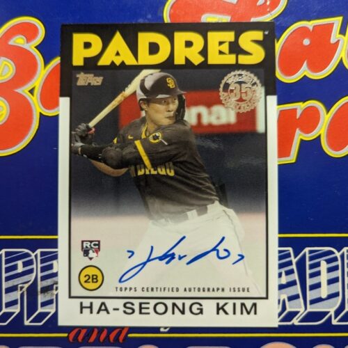 2021 Topps Ha-Seong Kim 1986 Topps Auto RC
