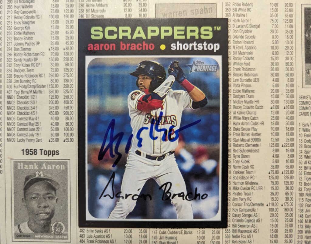 From the Field: Aaron Bracho, if, Cleveland Guardians