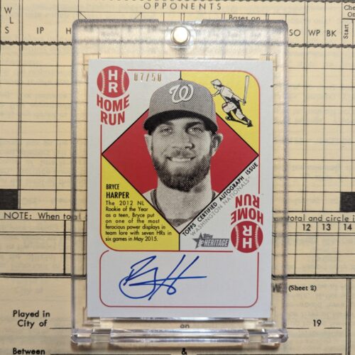 Bryce Harper 2015 Topps Heritage '51 Collection