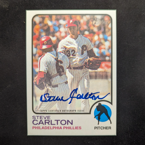 2023 Topps Heritage Steve Carlton