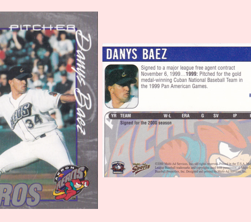 Danys Báez 2000 Akron Aeroes
