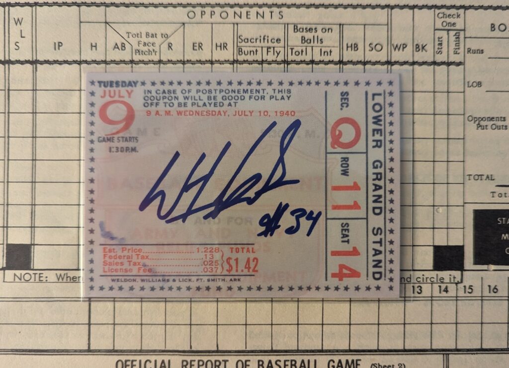 Ethan Hankins autograph