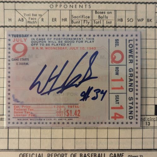 Ethan Hankins autograph