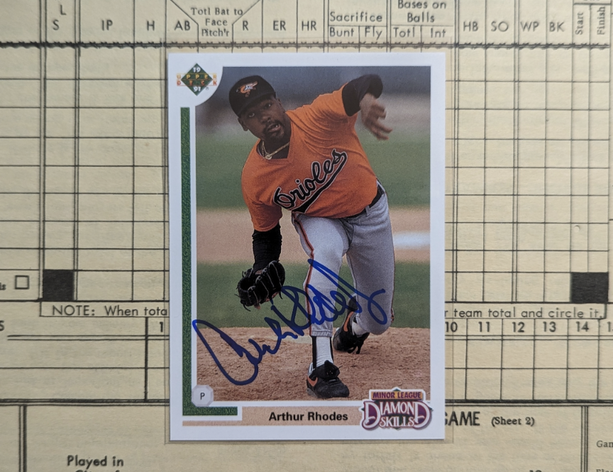 1992 Upper Deck #17 Arthur Rhodes
