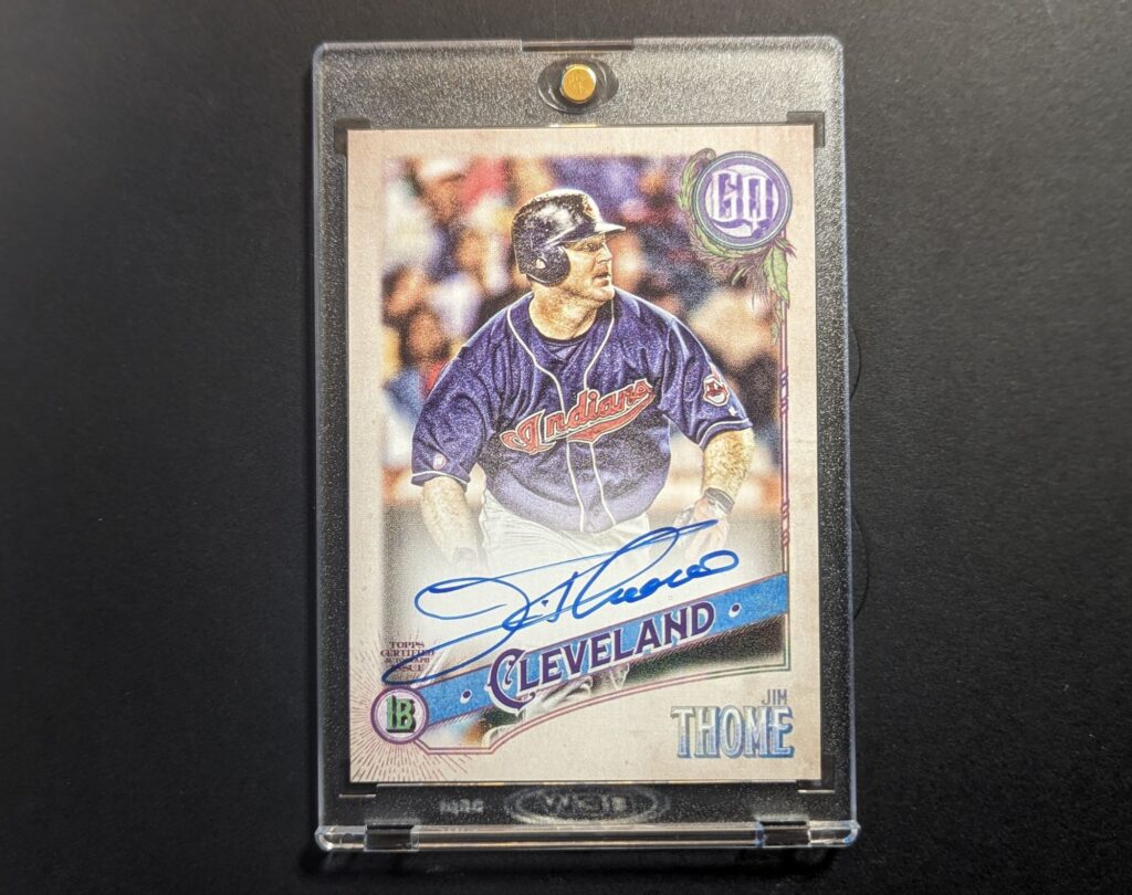 2018 Gypsy Queen Jim Thome