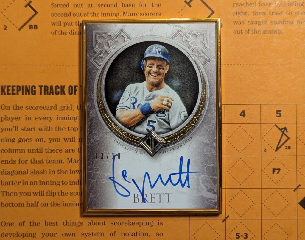 2023 Topps Transcendent Collection George Brett 