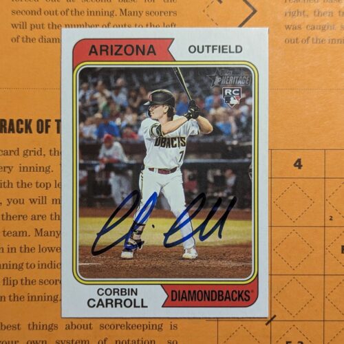 2023 Topps Heritage Corbin Carroll