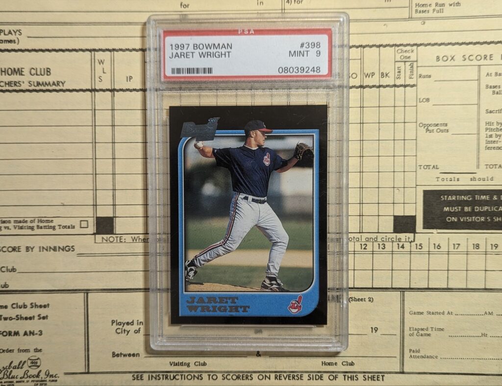 997 Bowman Jaret Wright #398