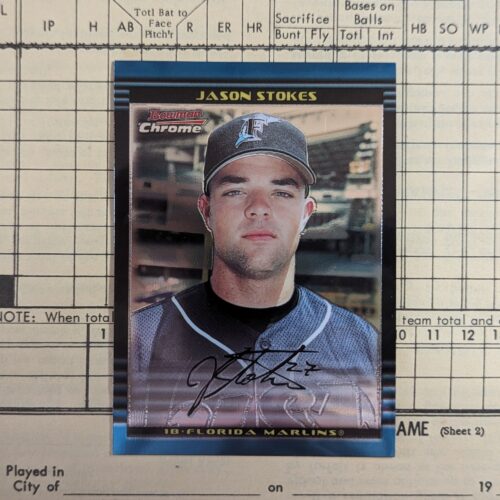 Hot List History: 2002 Bowman Chrome Draft Picks and Prospects Jason Stokes