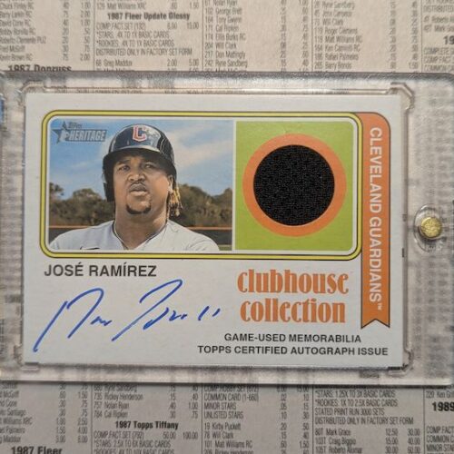 Jose Ramirez 2023 Clubhouse Collection