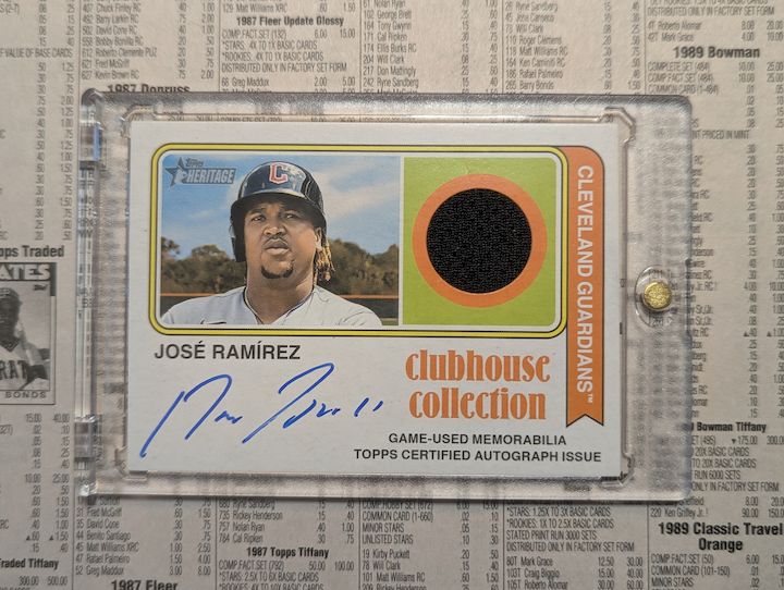 Jose Ramirez 2023 Clubhouse Collection