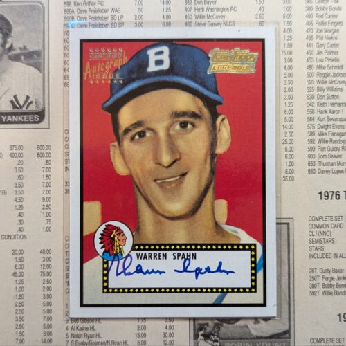 2001 Topps Archives Warren Spahn