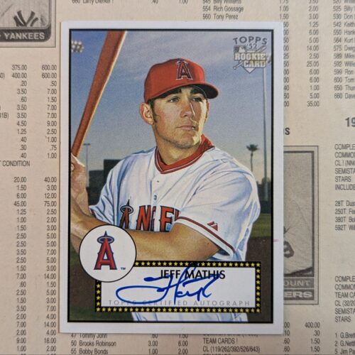 2006 Topps '52 Jeff Mathis #52S-JM